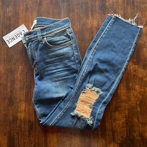 L’Agence El Matador French Cropped Jeans NWT